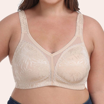 Bras For Womens Lingerie Big Cup Support Bralette Wireless Sexy Brassiere BH Tops Plus Size B C D E F G H Cup