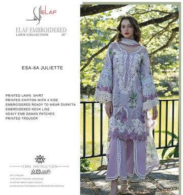 Presenting Elaaf Lawn Collection 2026