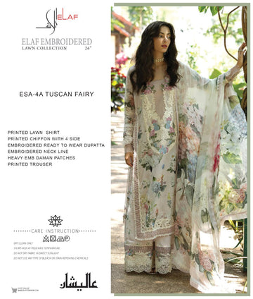 Presenting Elaaf Lawn Collection 2026